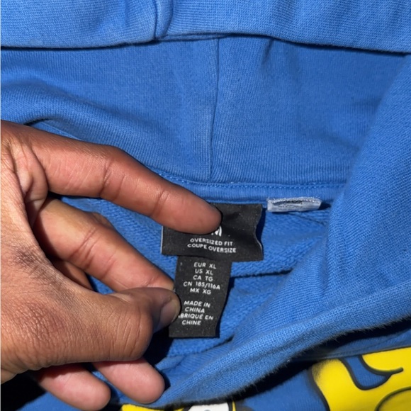 THE SIMPSONS HOMMER SIMPSON HOODIE PREOWNED SZ XL - Picture 4 of 8